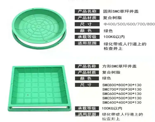 鼓楼树脂复合种植井盖展示